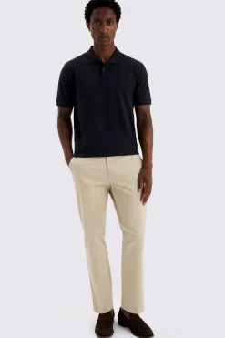 Navy Piqué Polo Shirt