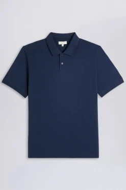Navy Piqué Polo Shirt