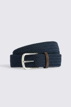 Navy Woven Belt