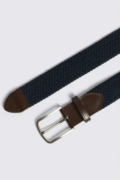 Navy Woven Belt