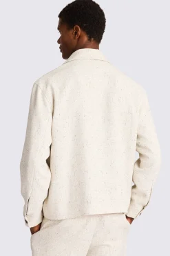 Neutral Texture Overshirt