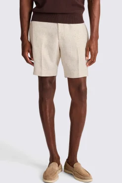 Neutral Texture Shorts