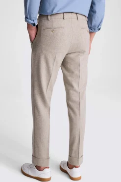 Oatmeal Flannel Trousers