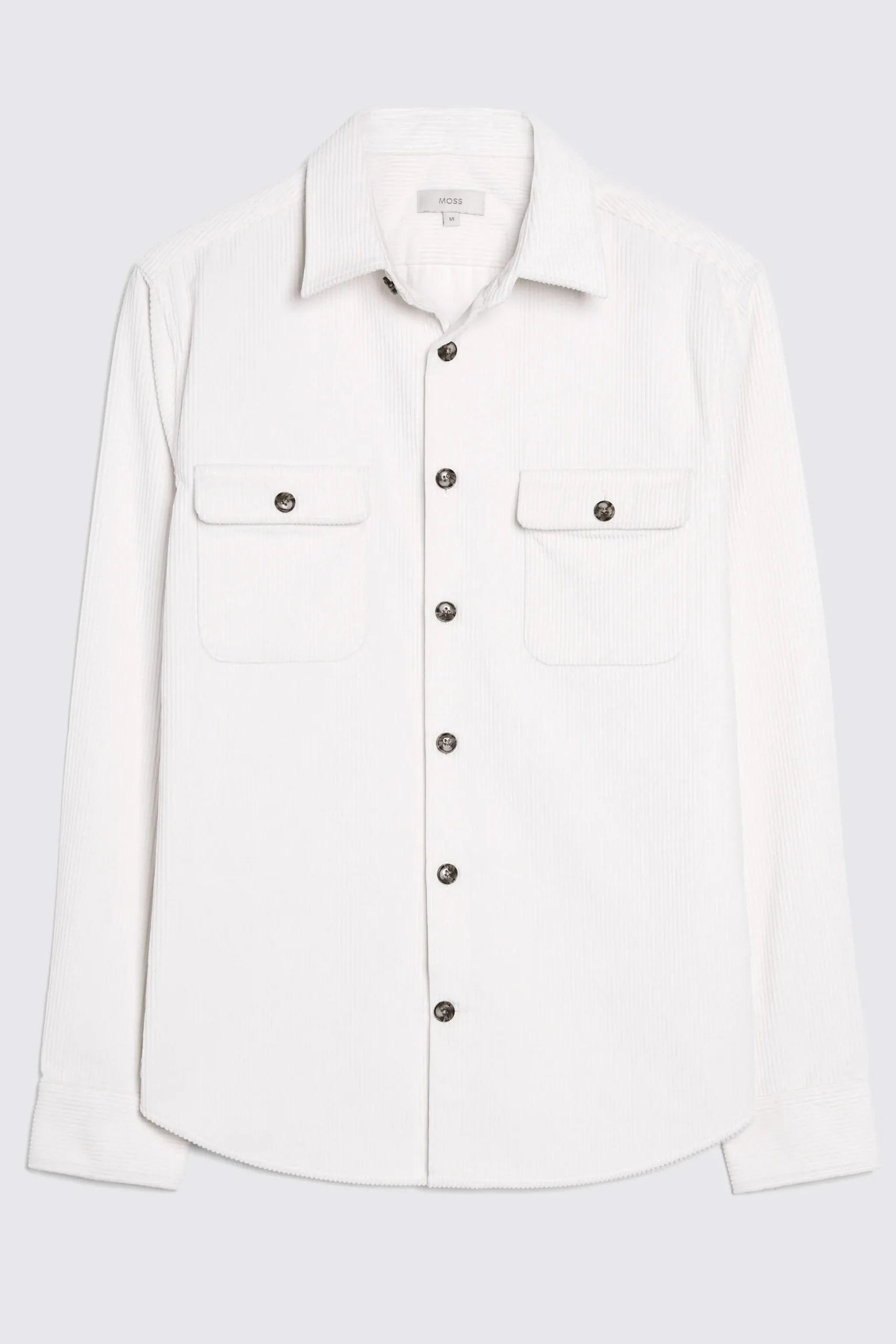 Off White Corduroy Overshirt