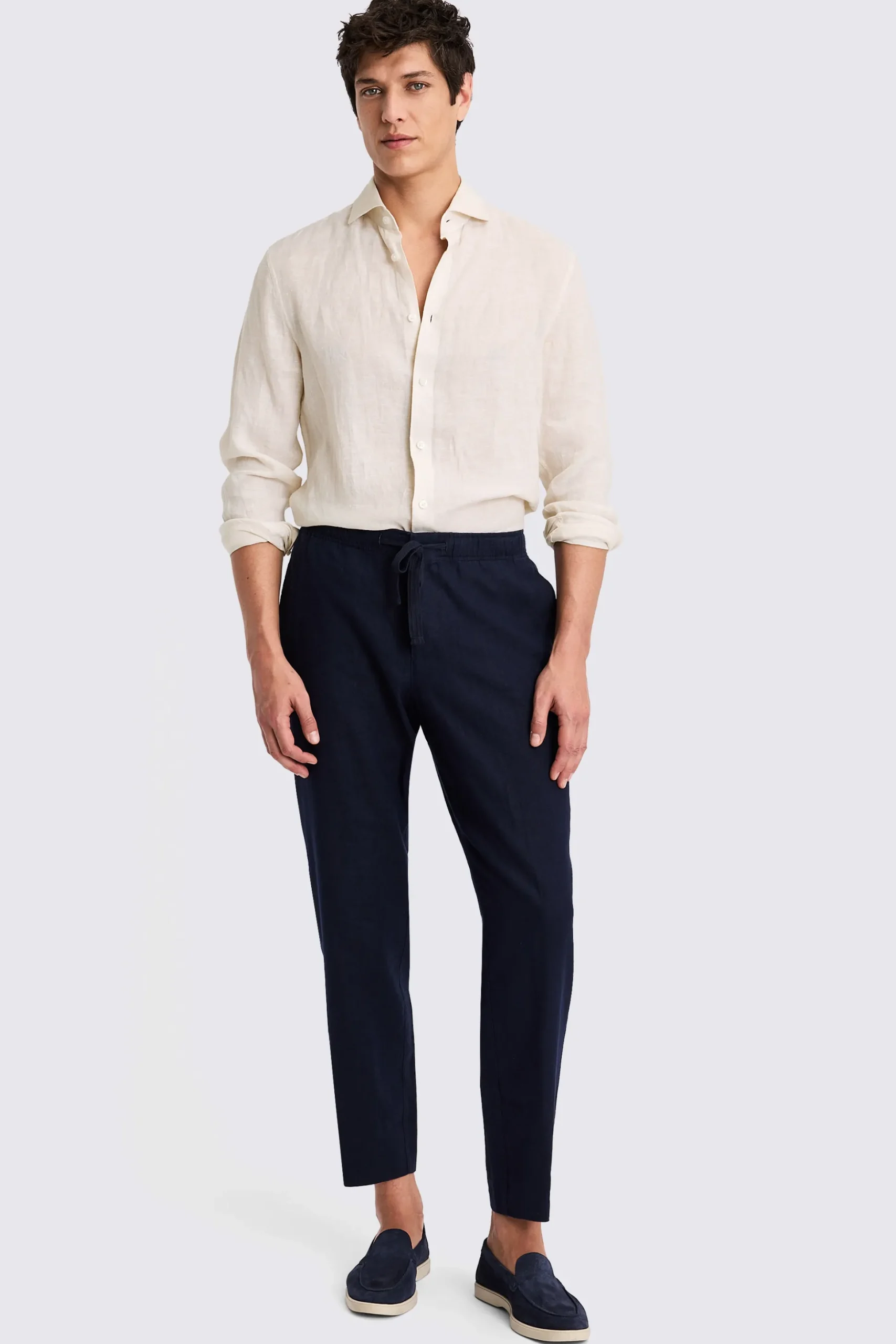 Off White Linen Shirt