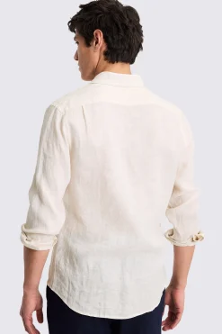 Off White Linen Shirt