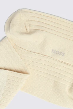 Off-White Fine Ribbed Socks