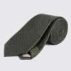Olive Green Textured Tie