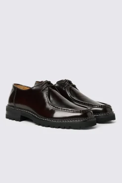 Oxblood Moc-Toe Shoe