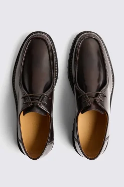 Oxblood Moc-Toe Shoe