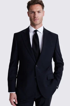 Regular Fit Black Performance Suit