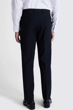 Regular Fit Black Performance Trousers