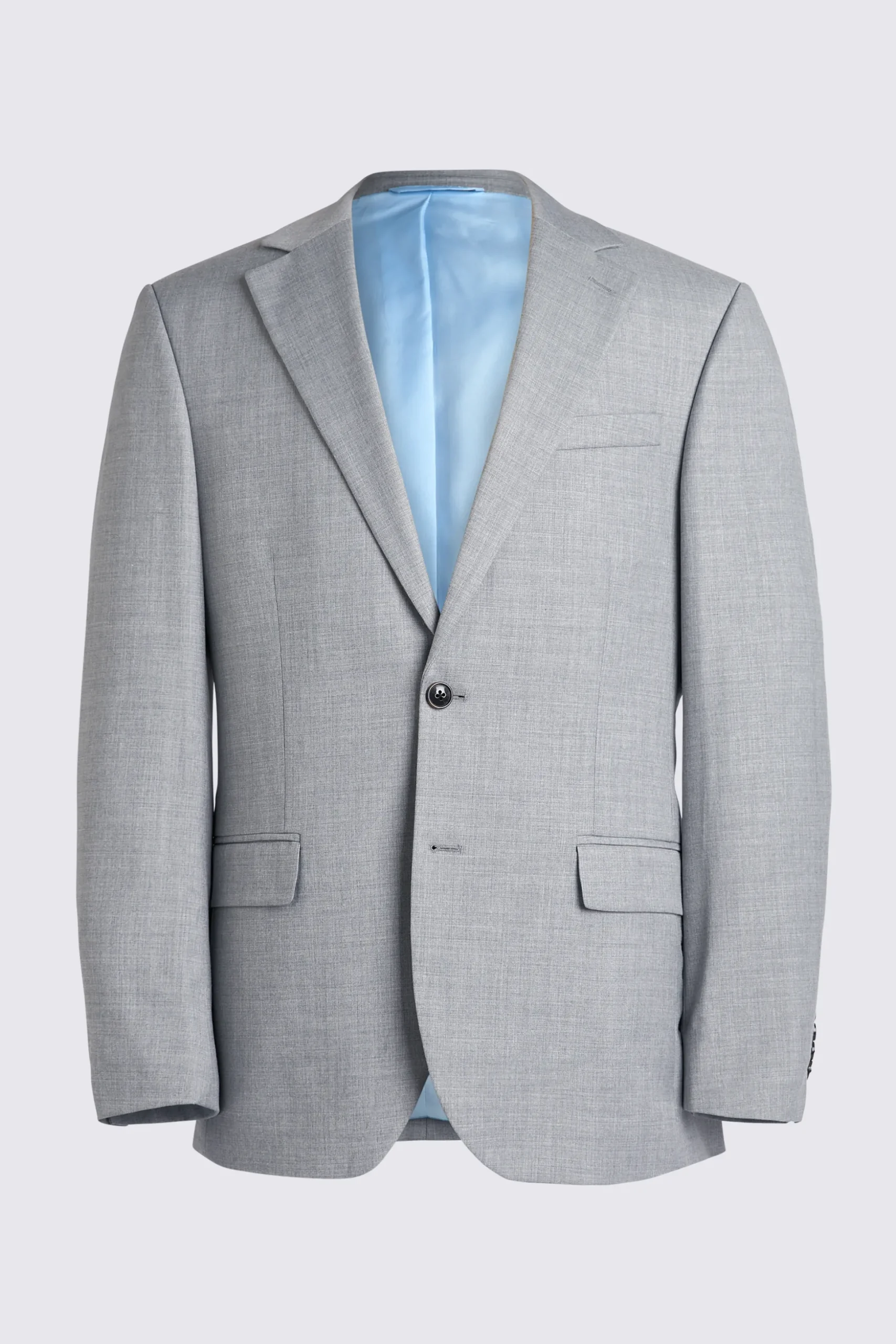 Regular Fit Grey Stretch Suit