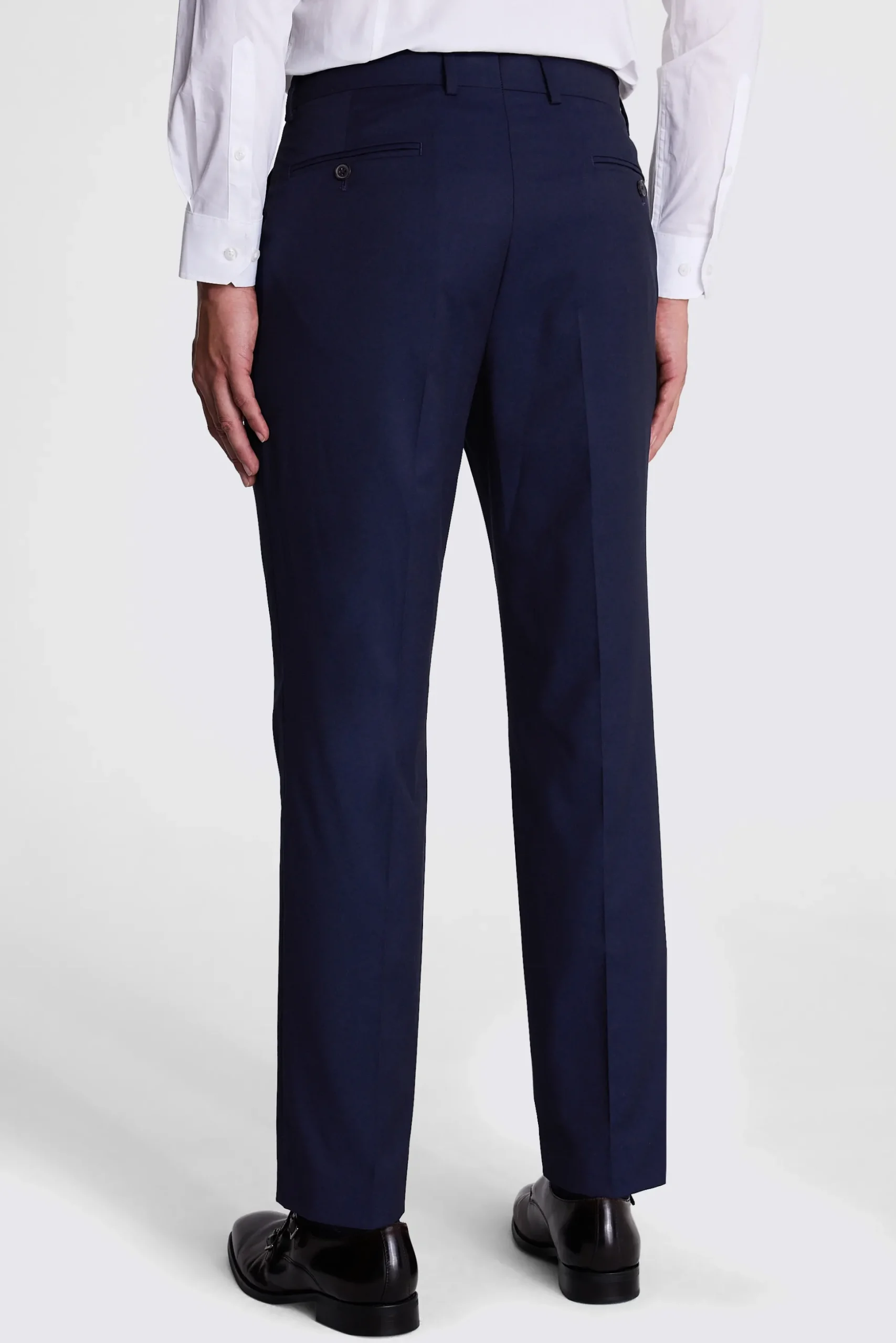 Regular Fit Ink Stretch Trousers