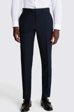 Regular Fit Navy Performance Trousers