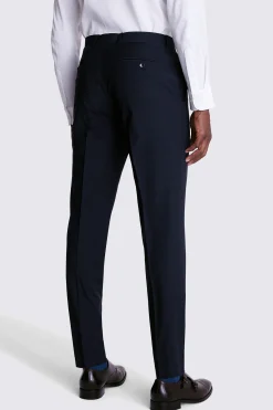 Regular Fit Navy Performance Trousers