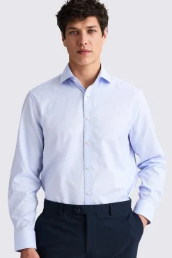 Regular Fit Sky Dobby Shirt