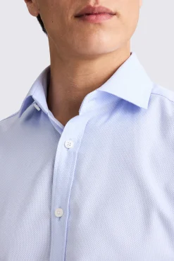 Regular Fit Sky Dobby Shirt