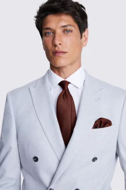 Rust Textured Pocket Square