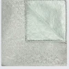 Sage Floral Swirl Silk Pocket Square
