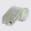 Sage Floral Swirl Silk Tie