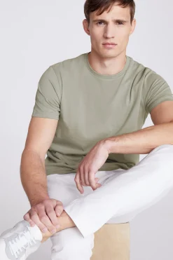 Sage Green Crew Neck T-Shirt