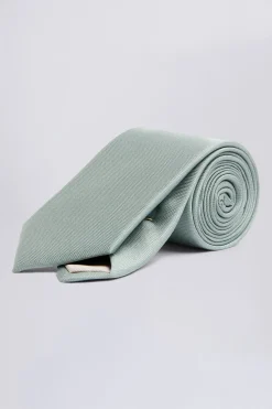 Sage Oxford Silk Tie
