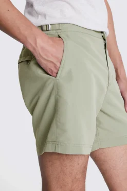 Sage Peached Smart Swim Shorts