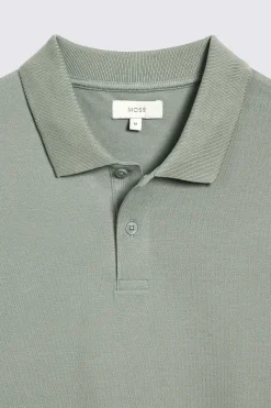 Sage Piqué Polo Shirt