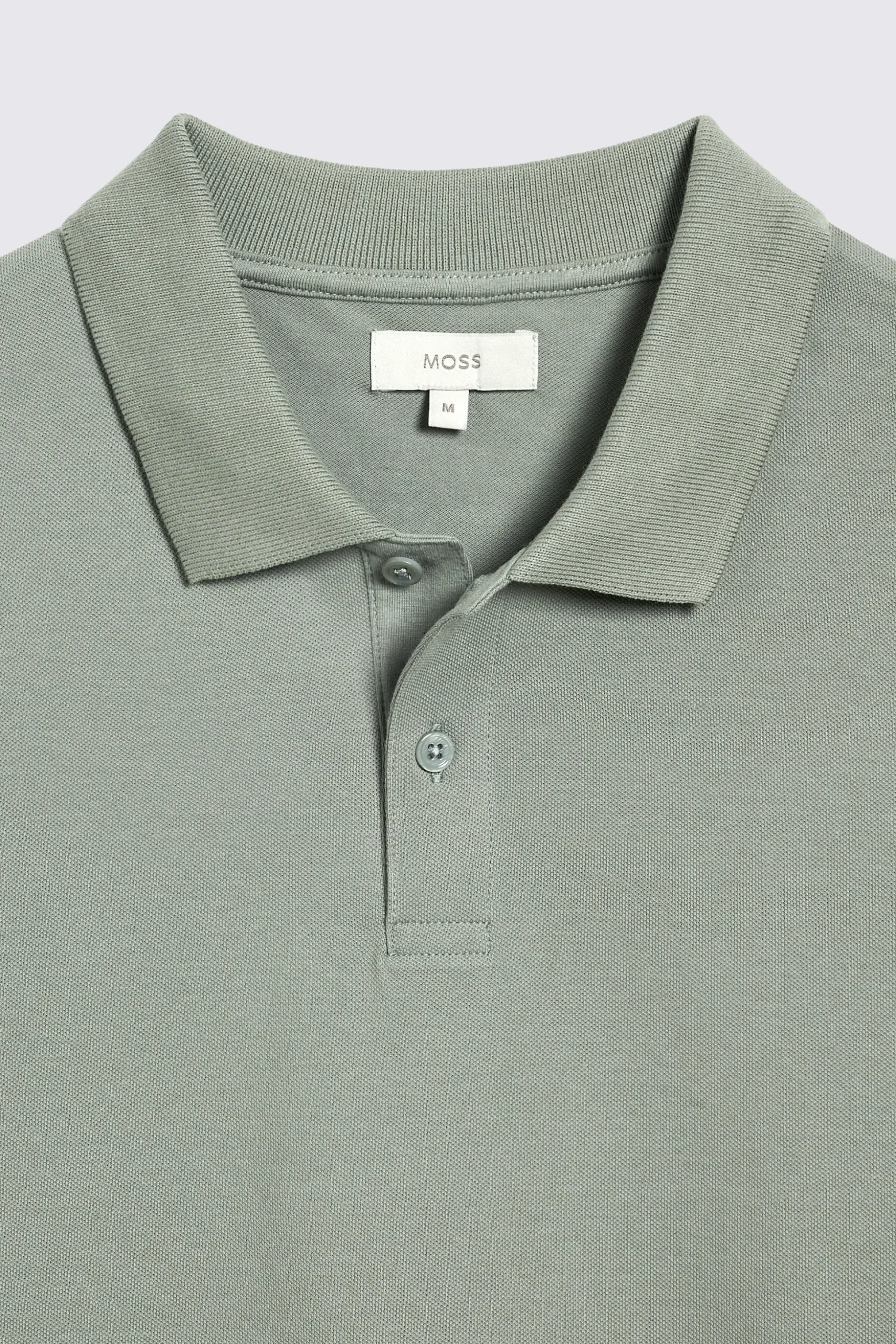 Sage Piqué Polo Shirt