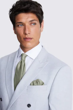 Sage Textured Pocket Square