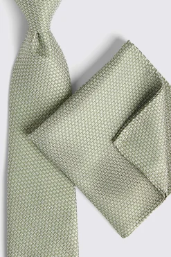Sage Textured Tie