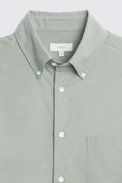 Sage Washed Oxford Shirt