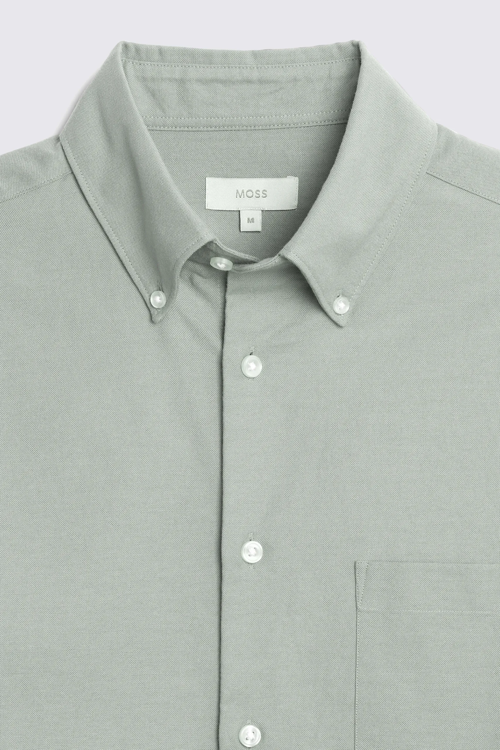 Sage Washed Oxford Shirt