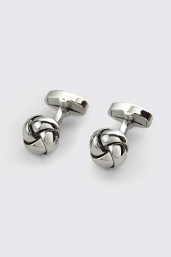Silver Knot Cufflinks