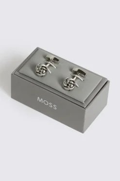 Silver Knot Cufflinks