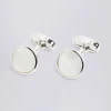 Silver Mother of Pearl Cufflinks