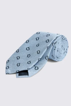 Sky Paisley Tie