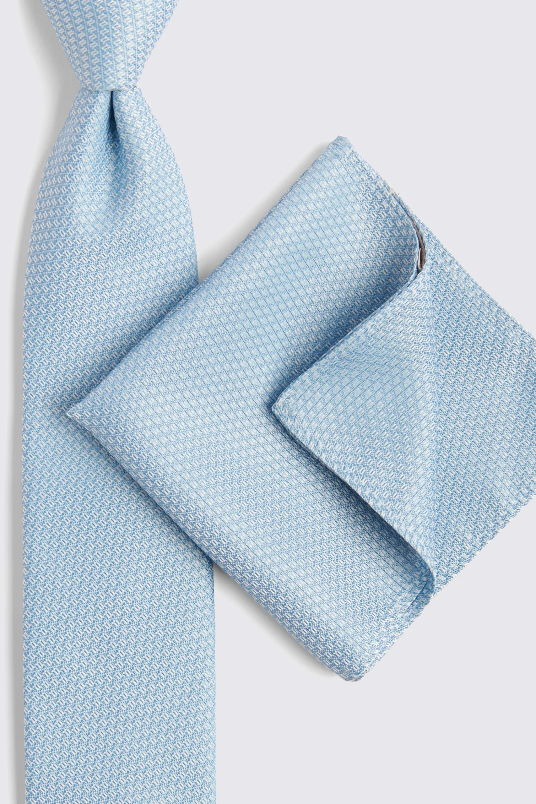 Sky Textured Tie