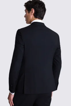 Slim Fit Black Notch Lapel Tuxedo Jacket