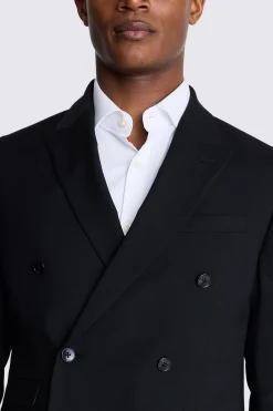 Slim Fit Black Stretch Suit