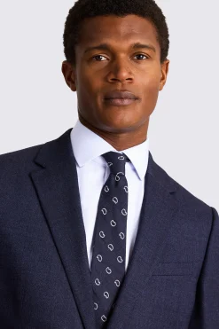 Slim Fit Blue Twisted Suit