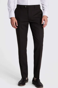 Slim Fit Brown Suit