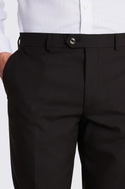 Slim Fit Brown Trousers