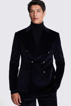 Slim Fit Ink Corduroy Suit
