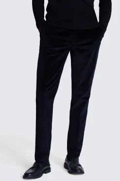 Slim Fit Ink Corduroy Trousers
