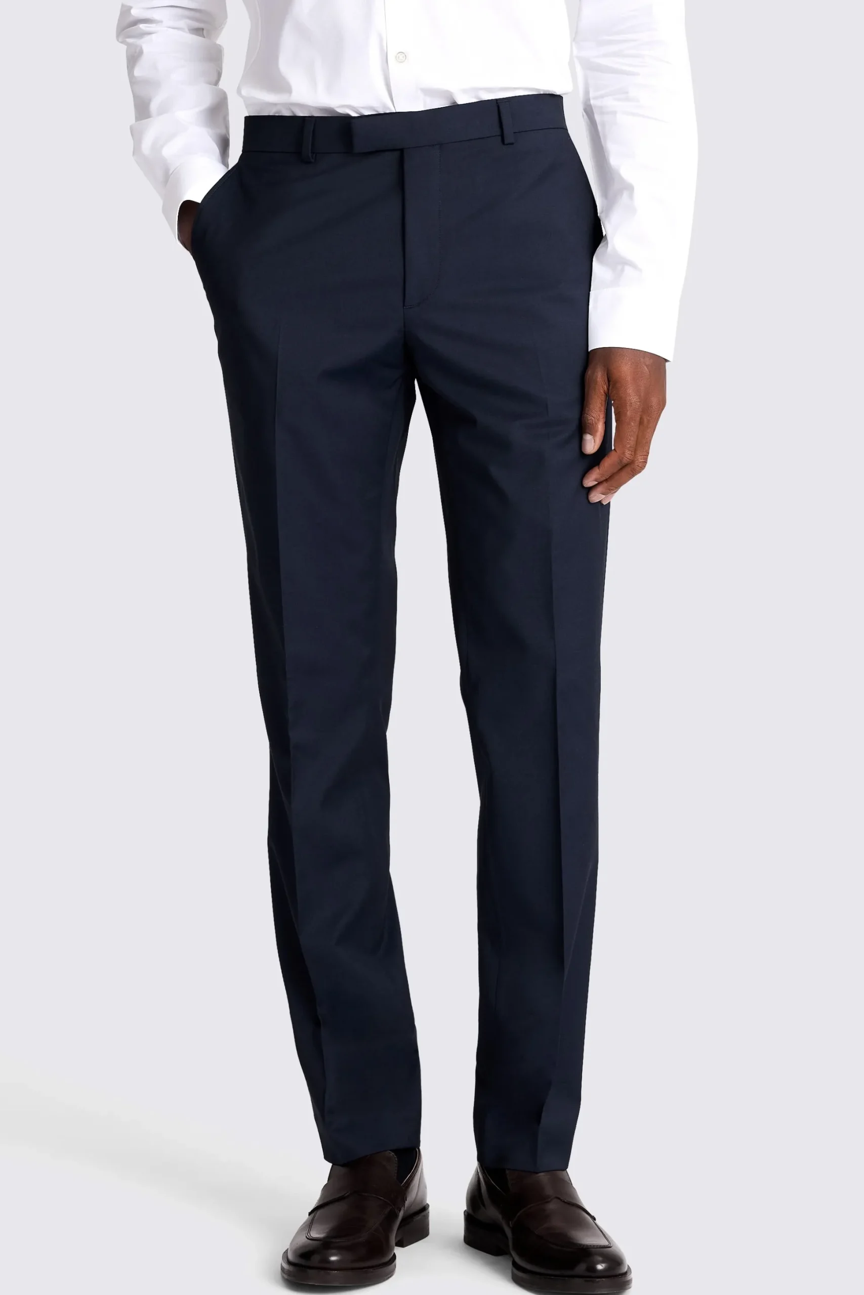 Slim Fit Ink Stretch Trousers