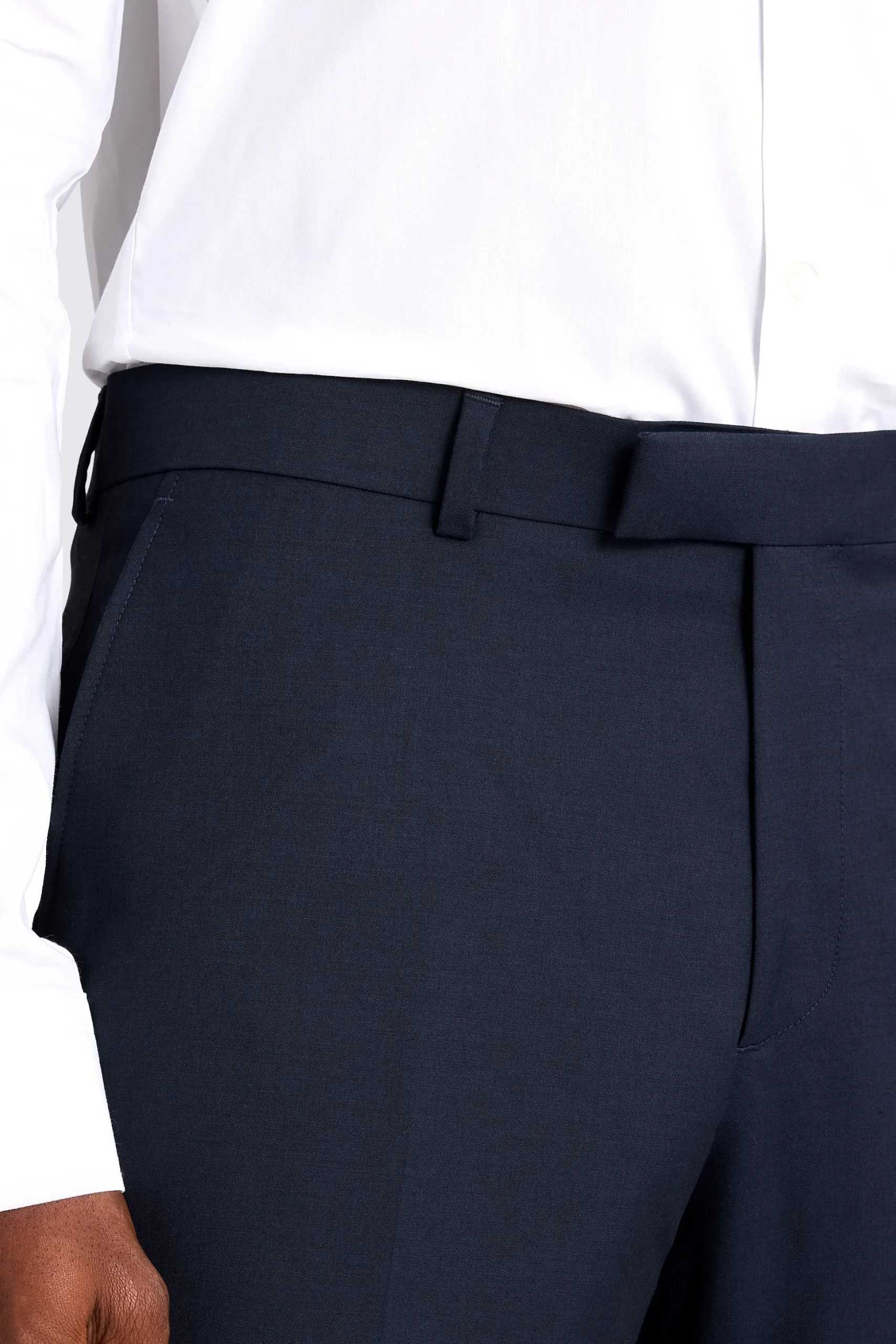 Slim Fit Ink Stretch Trousers
