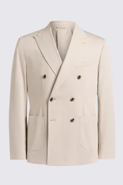 Slim Fit Light Camel Cotton Suit