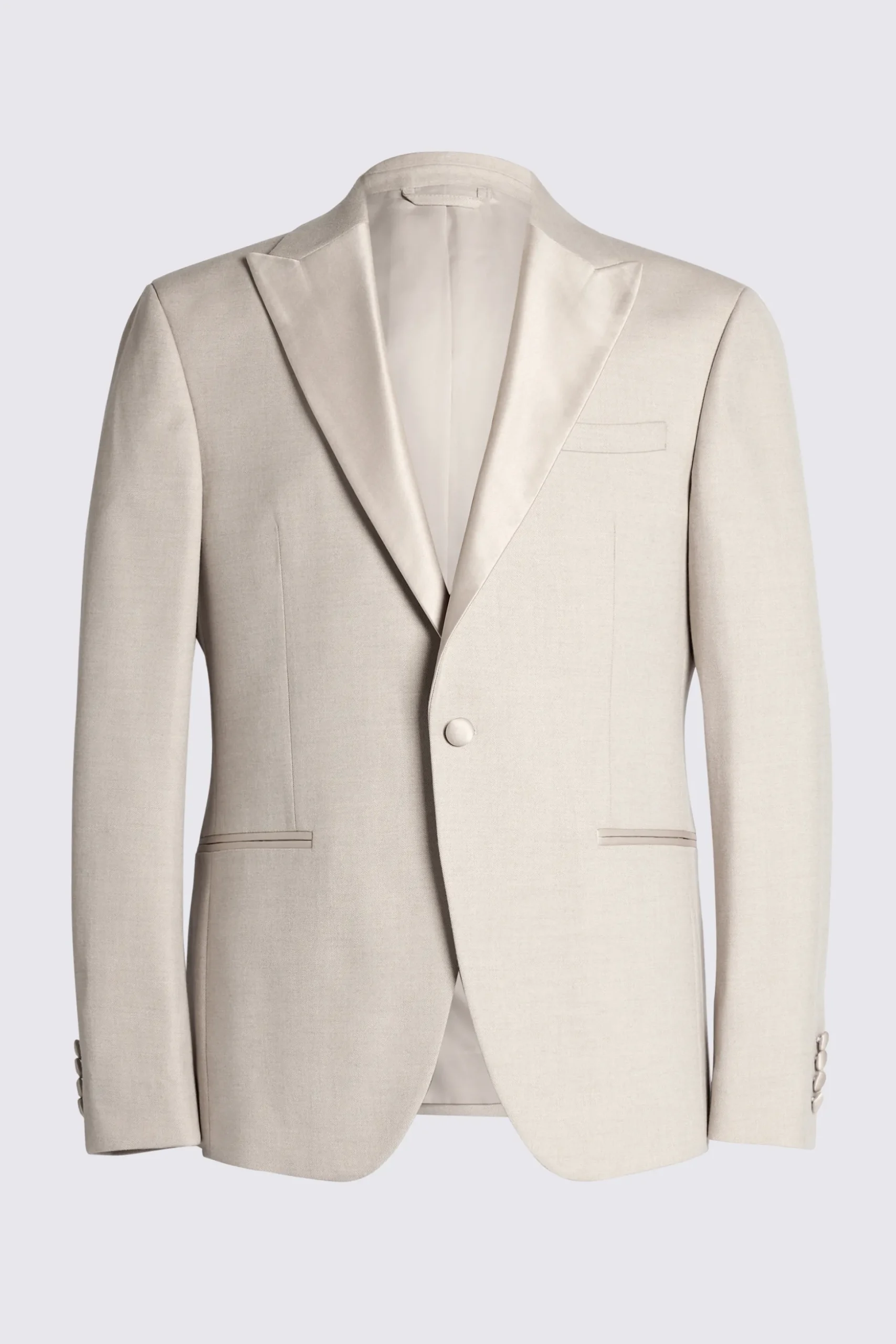 Slim Fit Light Camel Tuxedo Jacket